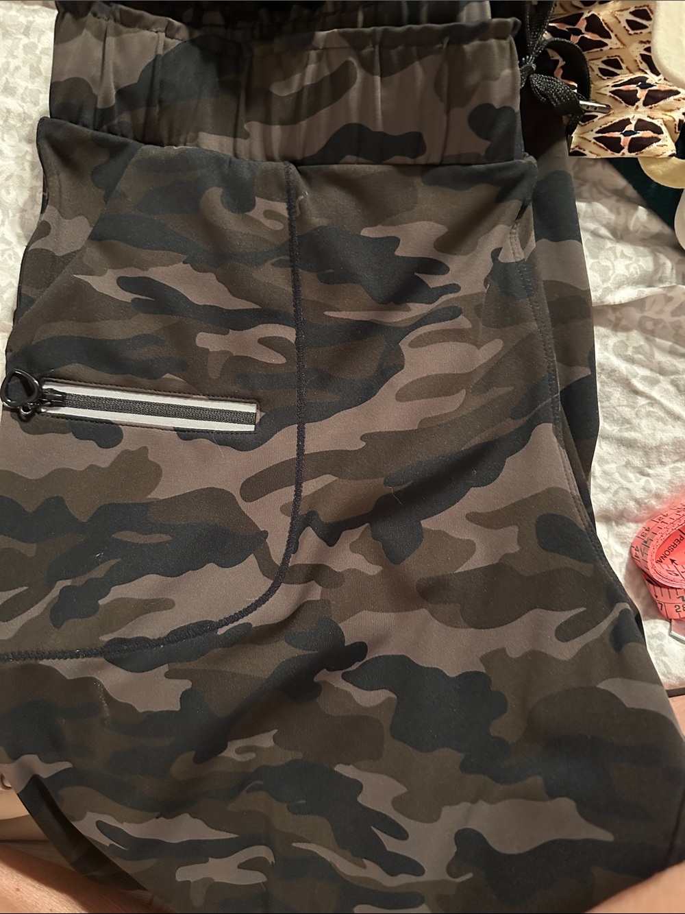 Camo Jogger Style Pant